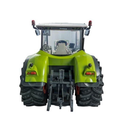 50360-Claas Axion 870 tractor + self-loading trailer 3 axles 1/16 RTR - 50360