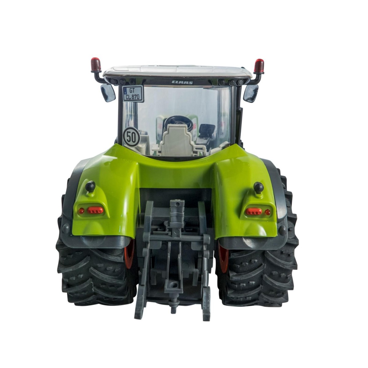 Tracteur Claas Axion 870 + remorque autochargeuse 3 essieux 1/16 RTR Siva 50360 - 4