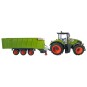 50360-Claas Axion 870 tractor + self-loading trailer 3 axles 1/16 RTR - 50360