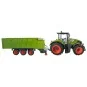 50360-Claas Axion 870 tractor + self-loading trailer 3 axles 1/16 RTR - 50360