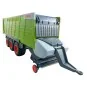 50360-Claas Axion 870 tractor + self-loading trailer 3 axles 1/16 RTR - 50360
