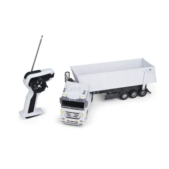 SV-50091-Camion Mercedes Benz Actros + Benne blanc 1/32 - SV-50091