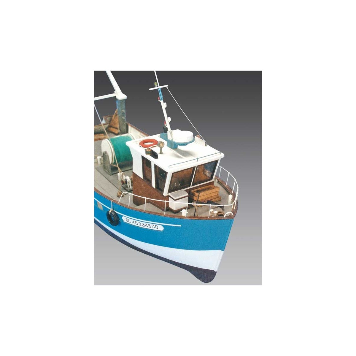 Ship to build Boulognes Etaples 534 1/20 Billing Boats  S052534C - 4