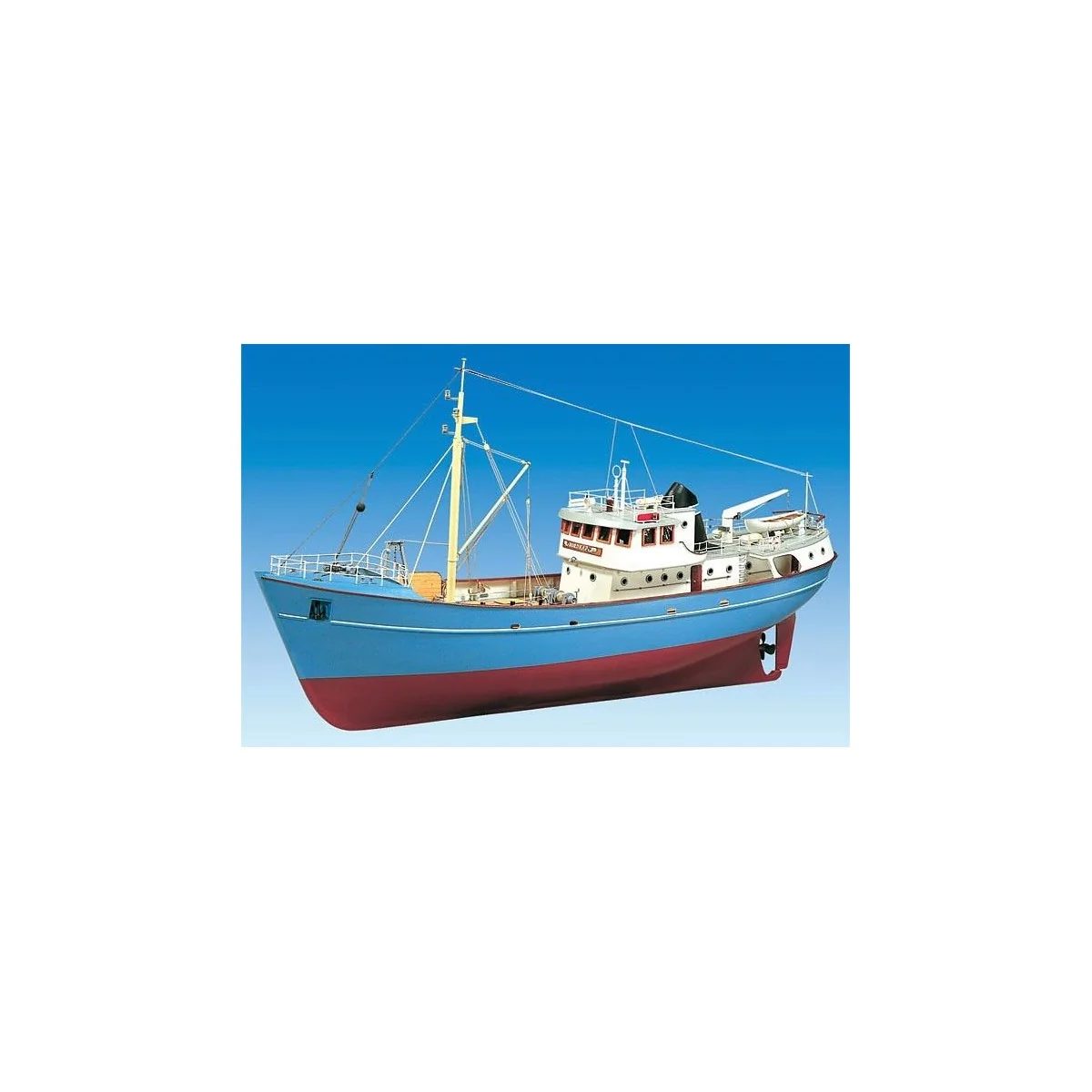 Boat to build Nordkap 476 1/50 Billing Boats S052476 - 2