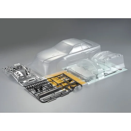 Body Nissan Skyline R34 transparent 1/10 195 mm Killerbody Killerbody KB48626 - 1 KB48626-Body Nissan Skyline R34 transparent 1/10 195 mm Killerbody - KB48626