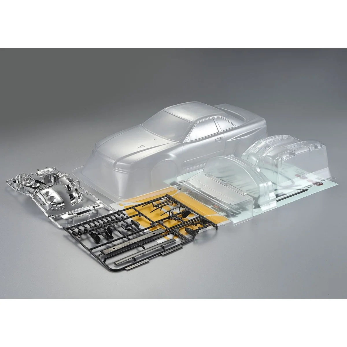 Carrosserie Nissan Skyline R34 transparente 1/10 195mm Killerbody Killerbody KB48626 - 1 Carrosserie Nissan Skyline R34 transparente 1/10 195mm Killerbody Killerbody KB48626 - 1