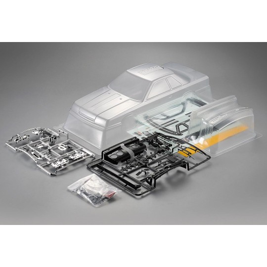 KB48630-Carrosserie Nissan Skyline R31 transparente 1/10 195mm Killerbody