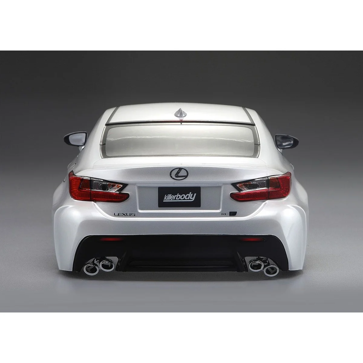 Bodywork Lexus RC F White Pearl 1/10 195 mm Killerbody Killerbody KB48648 - 4