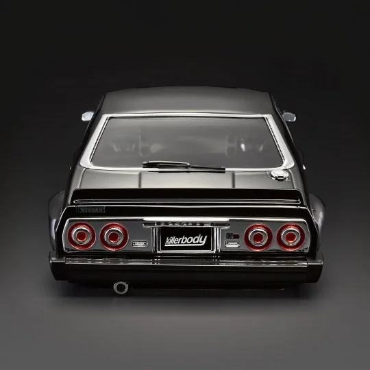 KB48675-Body Nissan Skyline 2000 Turbo GT - Are black 1/10 195 mm Killerbody - KB48675