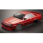 KB48677-Carrosserie Nissan Skyline R31 rouge 1/10 195mm Killerbody