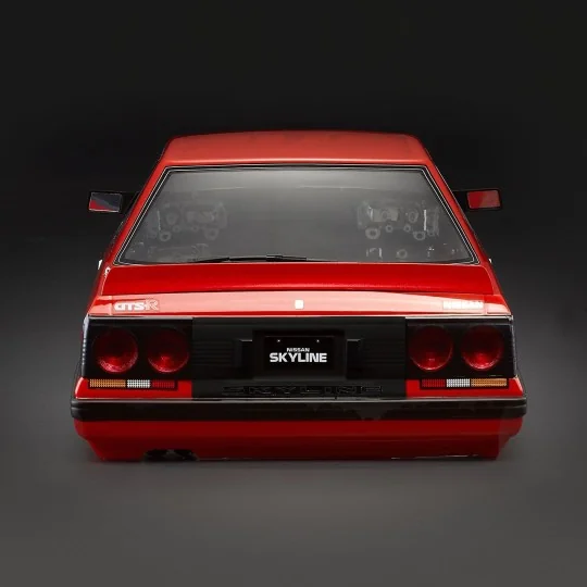 KB48677-Body Nissan Skyline R31 Red 1/10 195 mm Killerbody