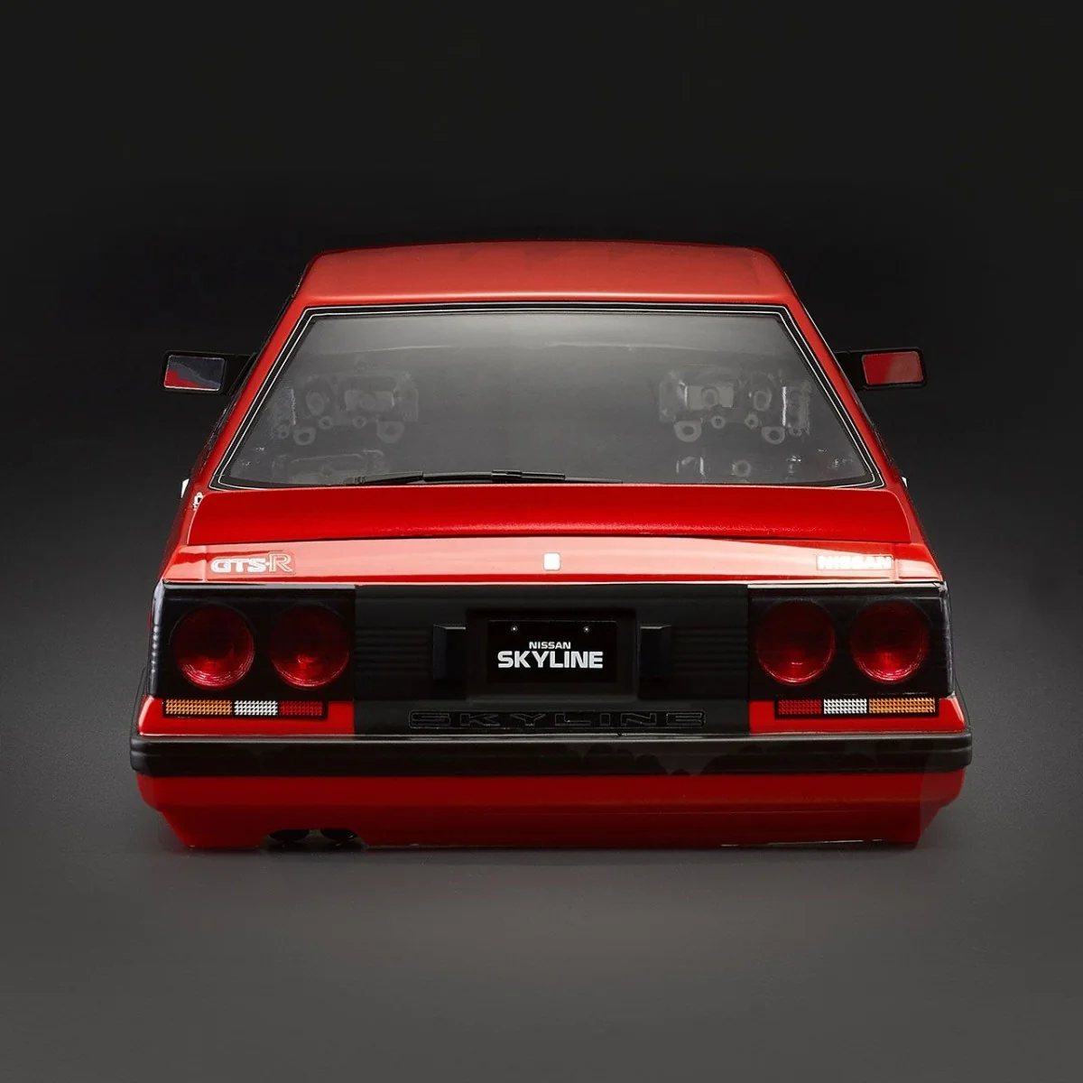 Carrosserie Nissan Skyline R31 rouge 1/10 195mm Killerbody Killerbody KB48677 - 4