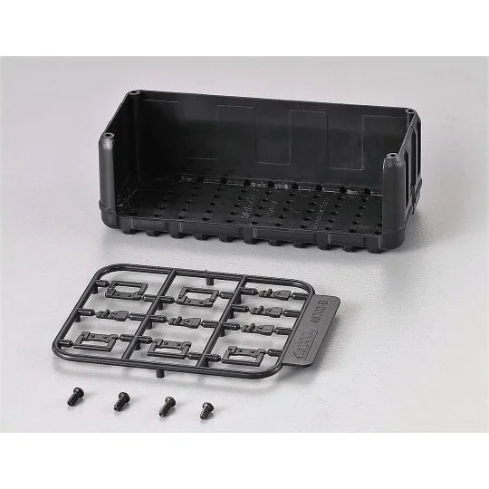 KB48703-Decorative box black ABS 1/10 Killerbody
