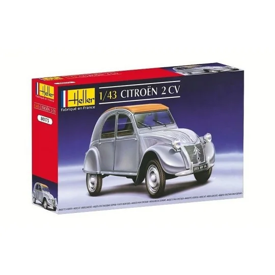 HEL-80175-Citroën 2CV classic Heller 1/43
