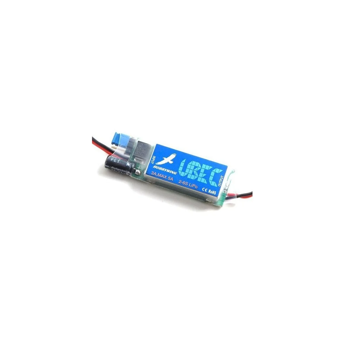 Ubec 3A 5-6V (2-6S) Hobbywing Hobbywing 86010010 - 1 Ubec 3A 5-6V (2-6S) Hobbywing Hobbywing 86010010 - 1
