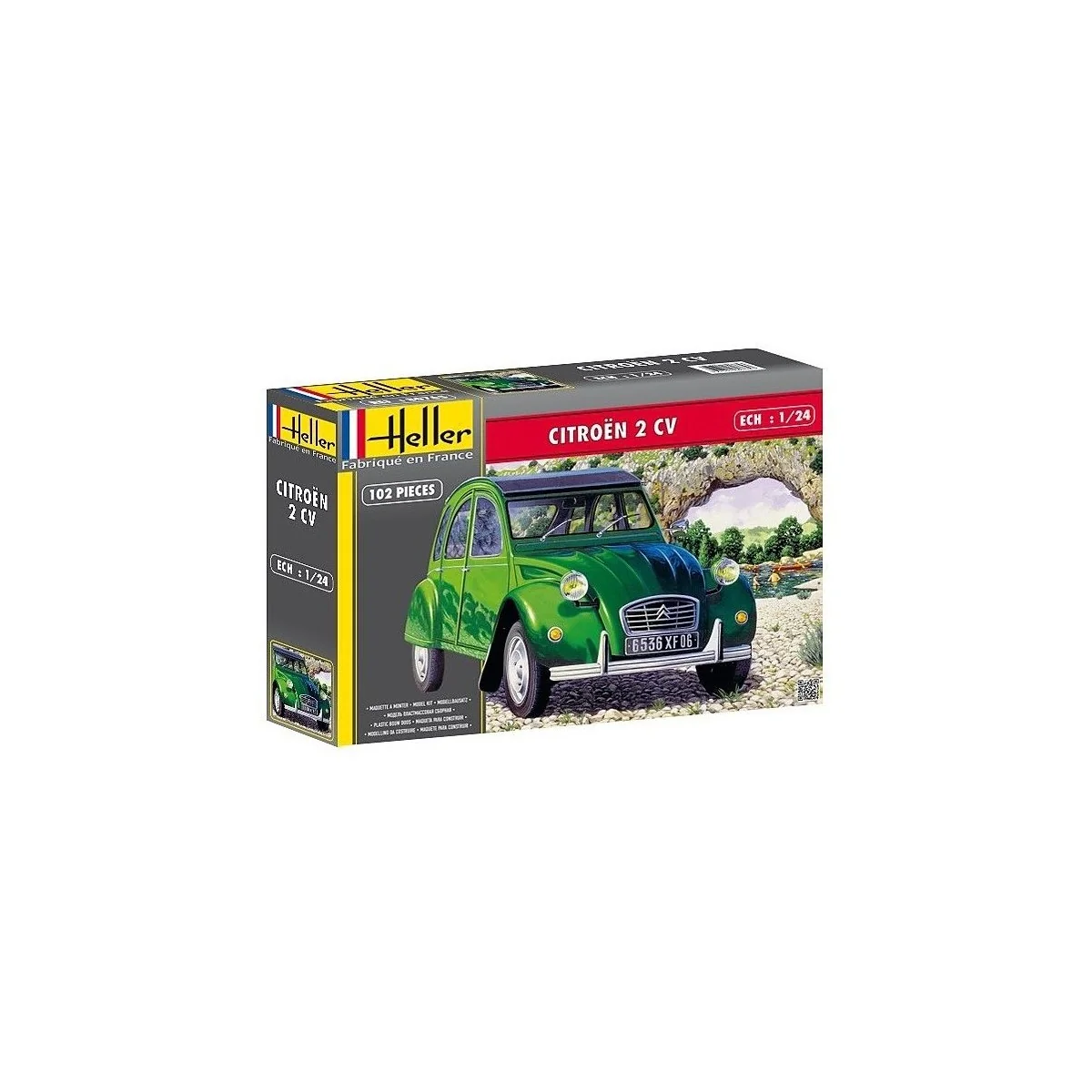 Citroën 2 CV 1/24 Heller Heller HEL-80765 - 1