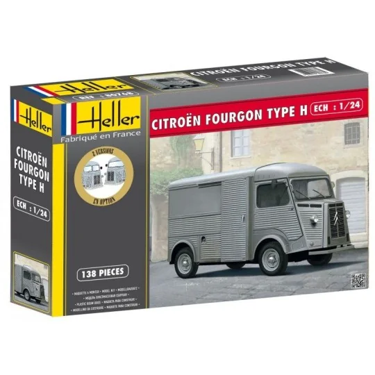Citroën van HY 1/24 Heller Heller HEL-80768 - 1 HEL-80768-Citroën van HY 1/24 Heller - HEL-80768