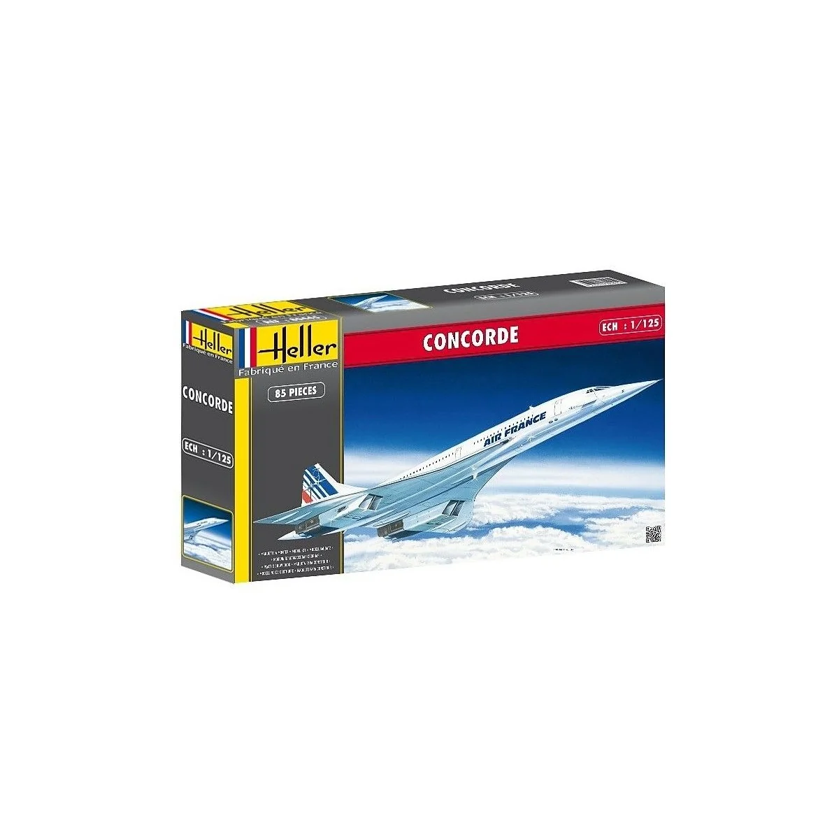 Concorde Air France 1/125 Heller Heller 80445 - 1 Concorde Air France 1/125 Heller Heller 80445 - 1