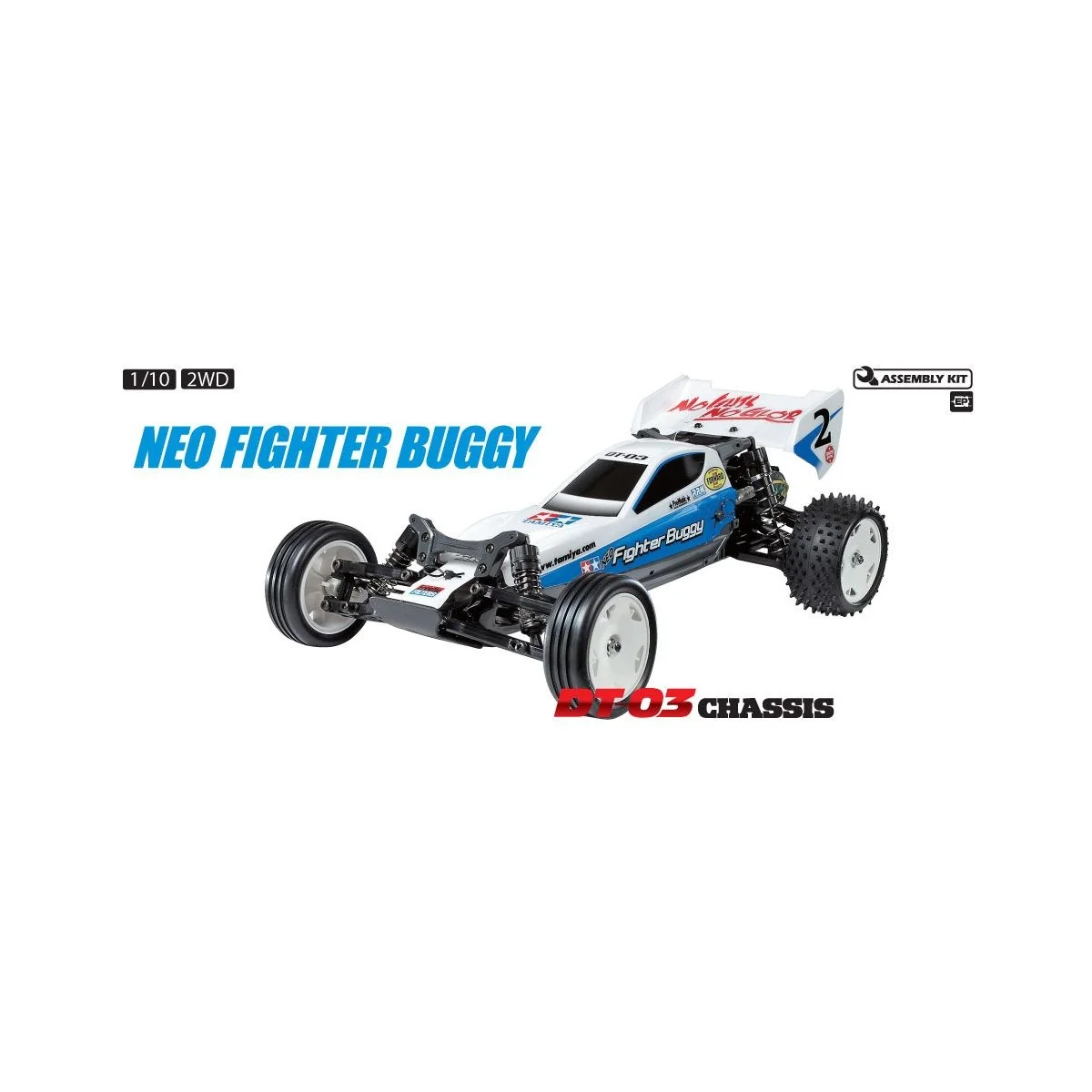Neo Fighter Kit RTR Combo Tamiya DT - 03 Tamiya 58587L - 1 Neo Fighter Kit RTR Combo Tamiya DT - 03 Tamiya 58587L - 1