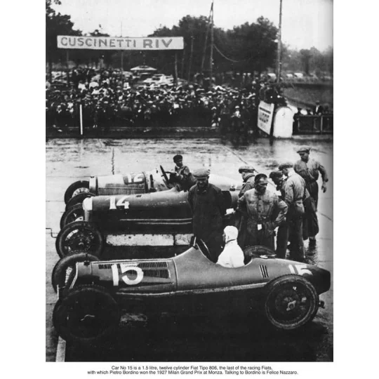 I4702-FIAT 806 Grand Prix 1/12 Italeri