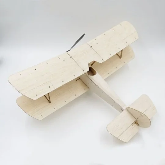 K0601-Mini Sopwith Pup Biplan 378mm découpe laser balsa DW Hobby