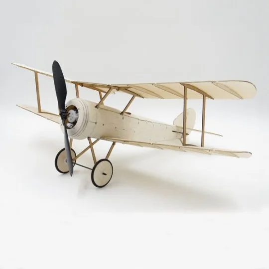 K0601-Mini Sopwith Pup Biplan 378mm laser cutting balsa DW Hobby