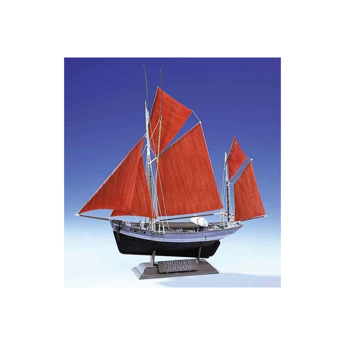 Tuna Armor 1/125 Heller + glues and paints Heller 56609 - 2