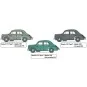 Renault 4 CV 1/24 Heller + glues and paints Heller HEL-56762 - 2 HEL-56762-Renault 4 CV 1/24 Heller + glues and paints - HEL-56762