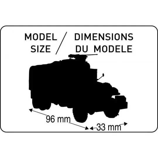 HEL-56996-GMC CCKW 353 1/72 Heller + glues and paints
