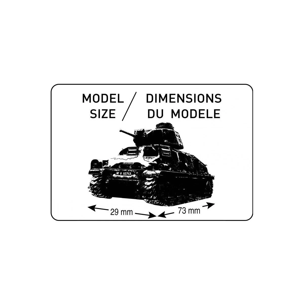 Somua S35 1/72 Heller + glues and paints Heller 56875 - 2