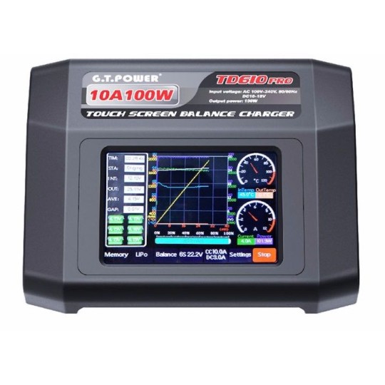 GT-TD610PRO-Chargeur TD610 PRO 100w 12V / 220V GT-Power