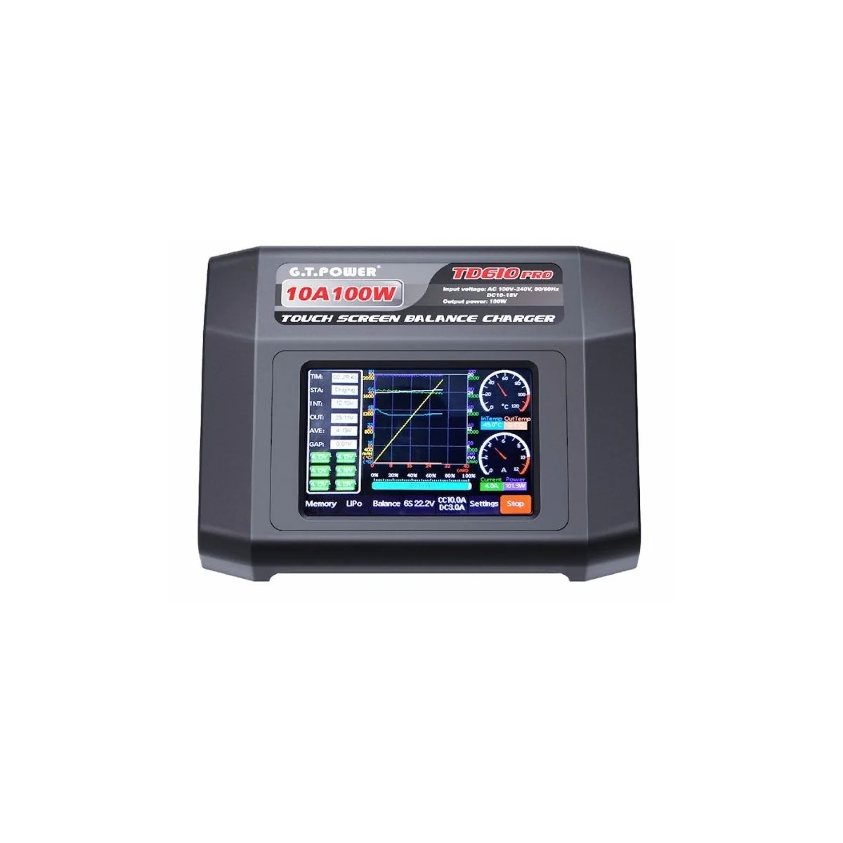 TD610 PRO 100w 12V charger / GT-Power 220V GT-Power GT-TD610PRO - 3 TD610 PRO 100w 12V charger / GT-Power 220V GT-Power GT-TD610PRO - 3