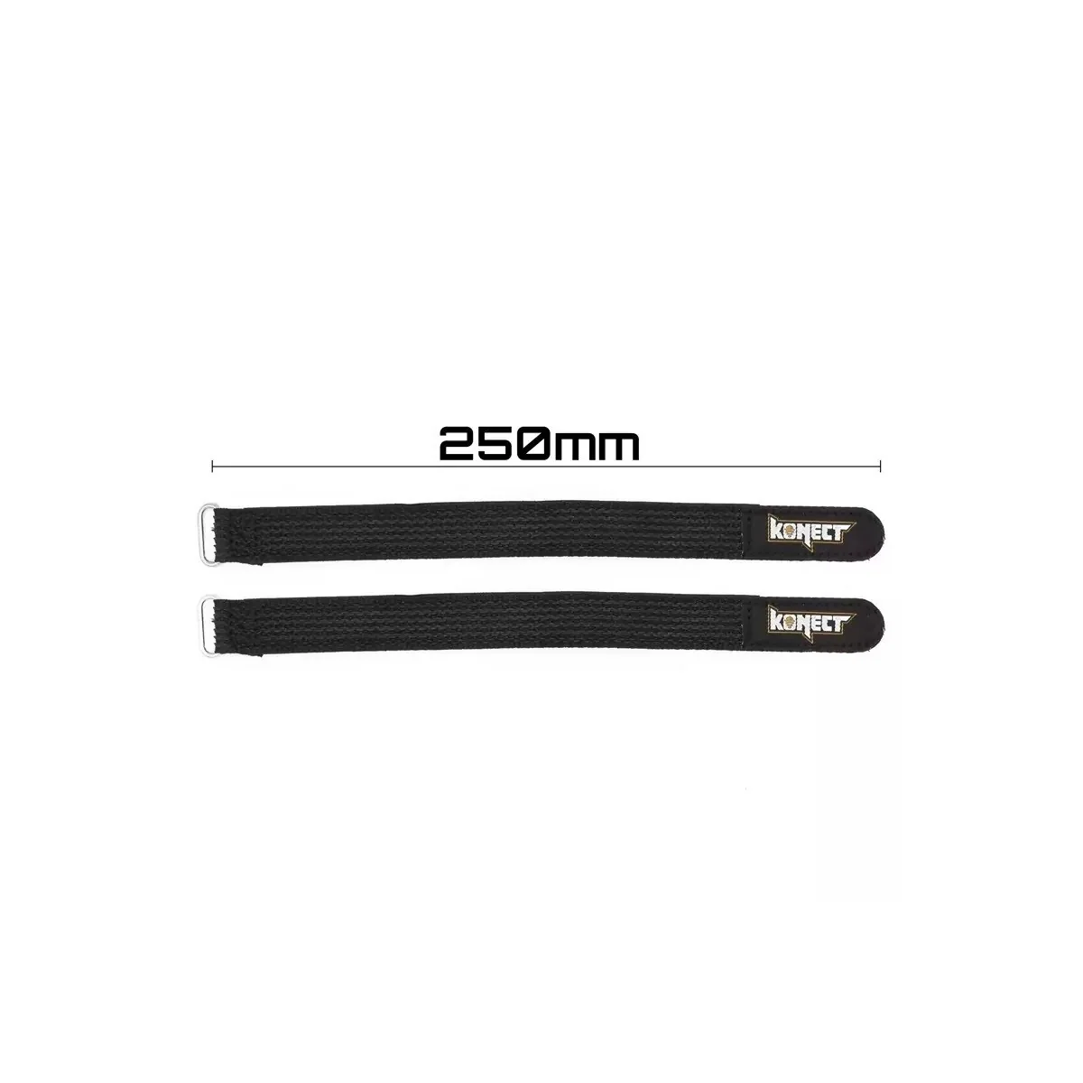Straps de maintien batterie 25cm (2) Konect Konect KN-LIPO.STRAP-250 - 1