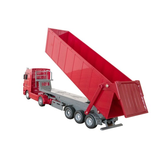 SV-50081-Mercedes Benz Actros truck + semi tipper Red 1/32