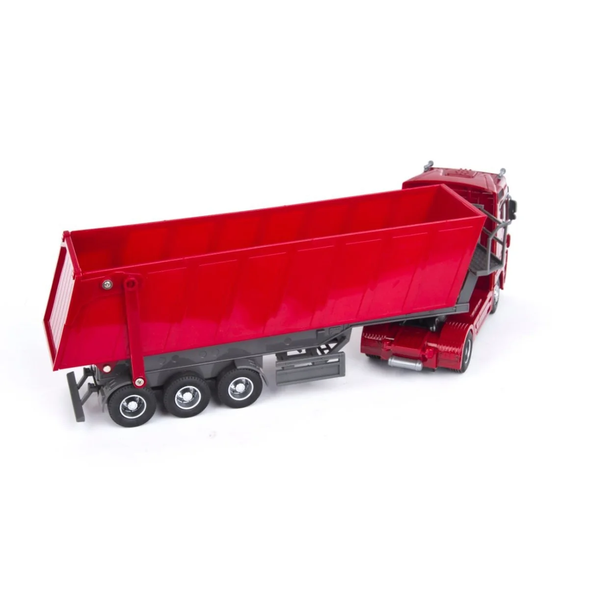 Camion Mercedes Benz Actros + semi benne rouge 1/32 Siva SV-50081 - 4 Camion Mercedes Benz Actros + semi benne rouge 1/32 Siva SV-50081 - 4