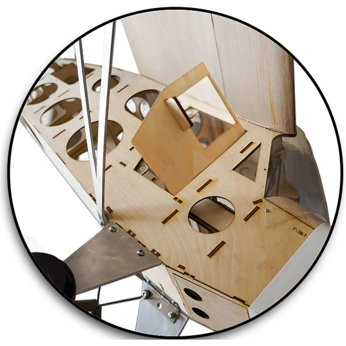 Piper J-3 1800mm S14 Kit balsa DW Hobby DW Hobby - Dancing Wings Hobby S1401 - 3