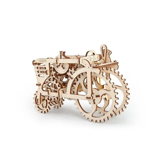 Tracteur Puzzle 3D bois UGEARS UGEARS UG-70003 - 2 UG-70003-Tracteur Puzzle 3D bois UGEARS - UG-70003