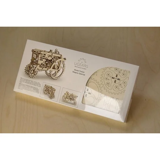 UG-70003-Tractor Puzzle 3D wood UGEARS - UG-70003