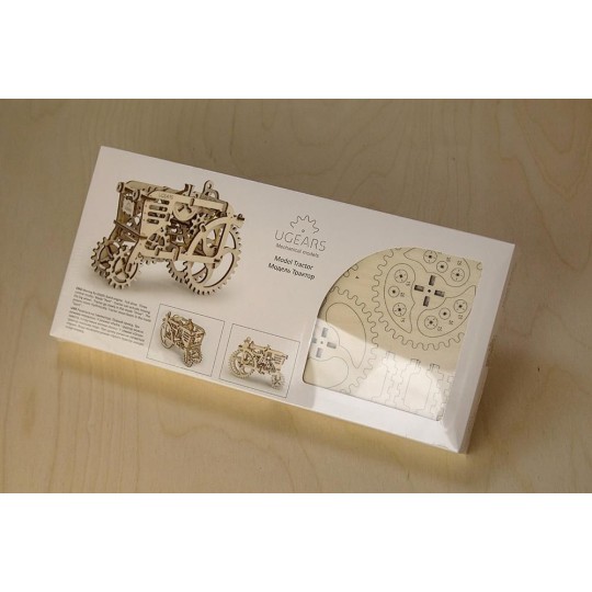 UG-70003-Tracteur Puzzle 3D bois UGEARS