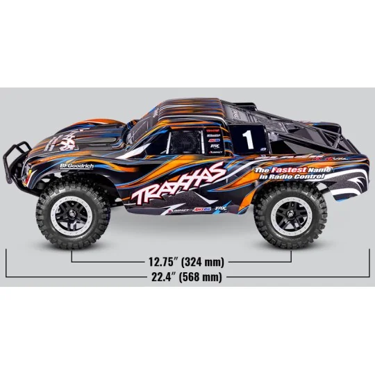 Slash 4x4 VXL HD Clipless TQi - TSM - RTR Traxxas Traxxas TRX-68386-4 - 18 TRX-68386-4-Slash 4x4 VXL HD Clipless TQi - TSM - RTR Traxxas - TRX-68386-4