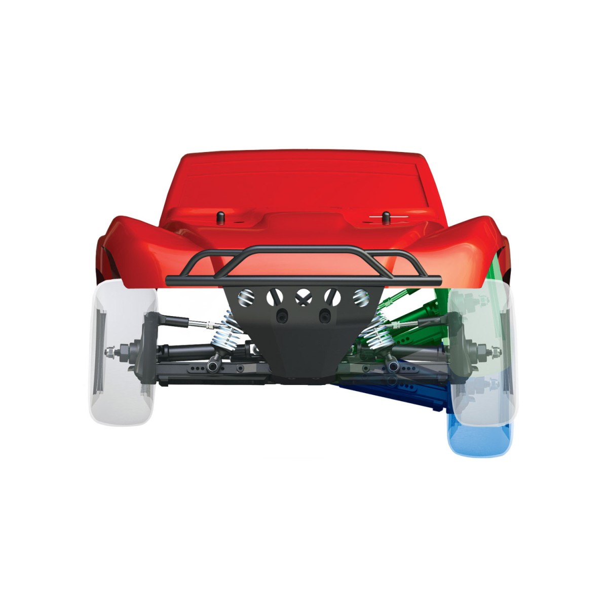 Slash 4x4 VXL HD Clipless TQi - TSM - RTR Traxxas Traxxas TRX-68386-4 - 25