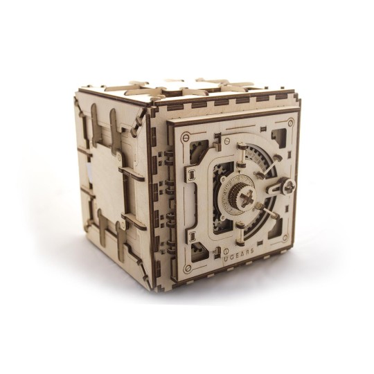 UG-70011-Coffre Fort Safe Puzzle 3D bois UGEARS