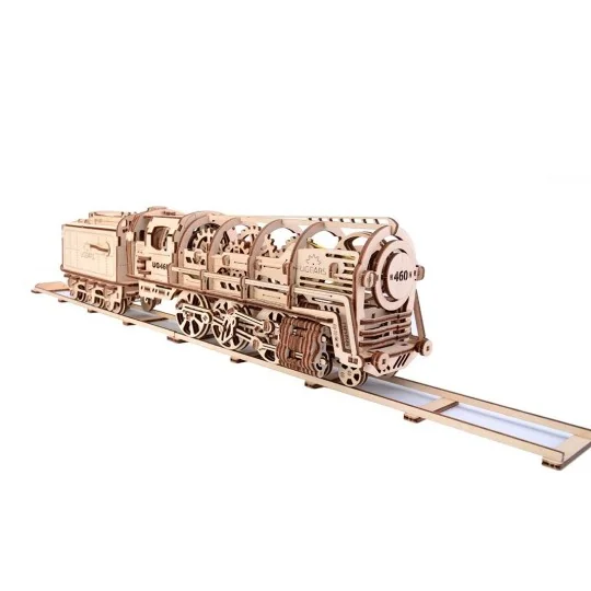 UG-70012-Locomotive Puzzle 3D bois UGEARS