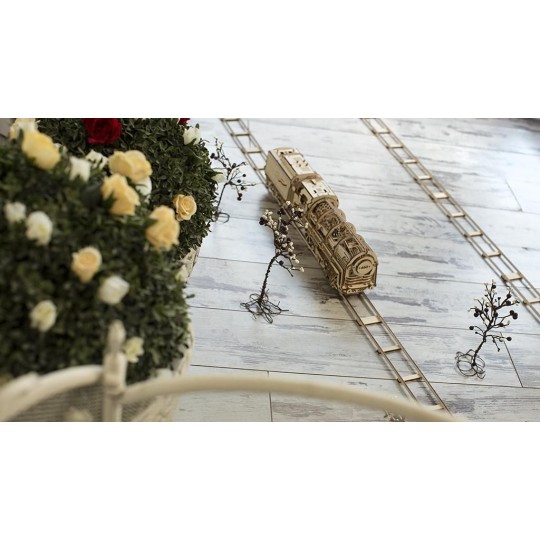 UG-70012-Locomotive Puzzle 3D bois UGEARS