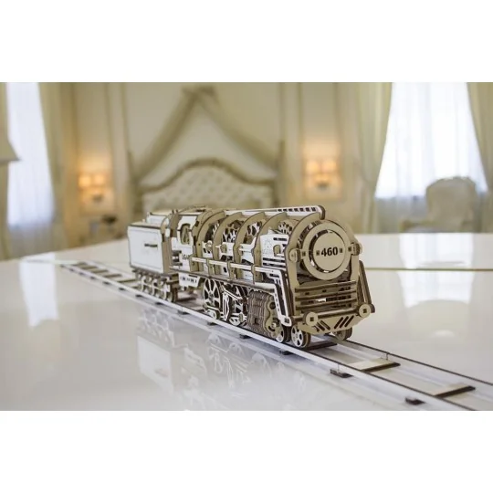 UG-70012-Locomotive Puzzle 3D wood UGEARS - UG-70012