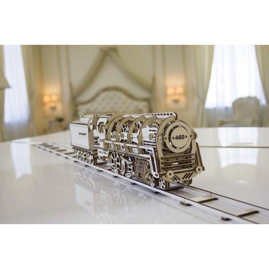 UG-70012-Locomotive Puzzle 3D bois UGEARS