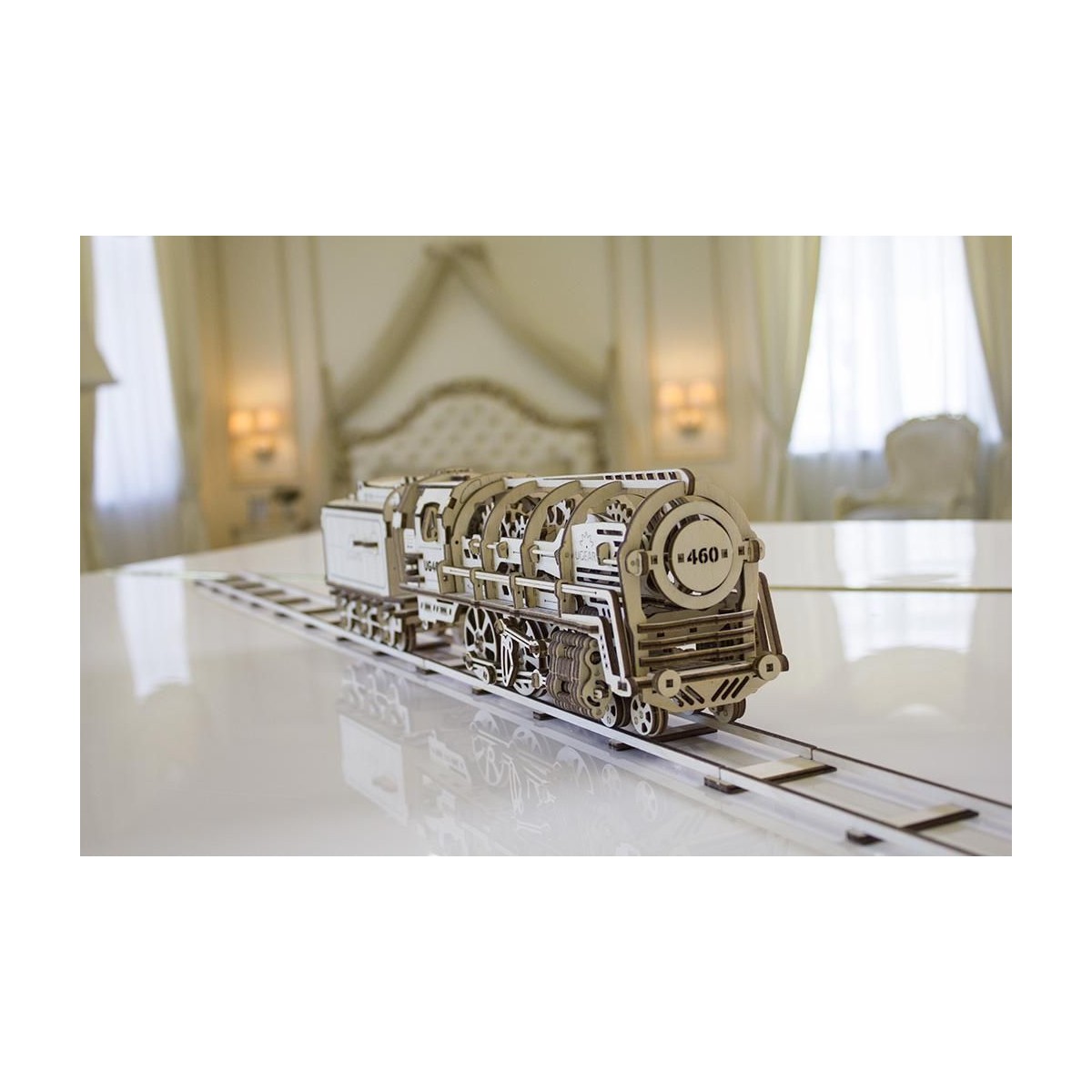 Locomotive Puzzle 3D bois UGEARS UGEARS UG-70012 - 5