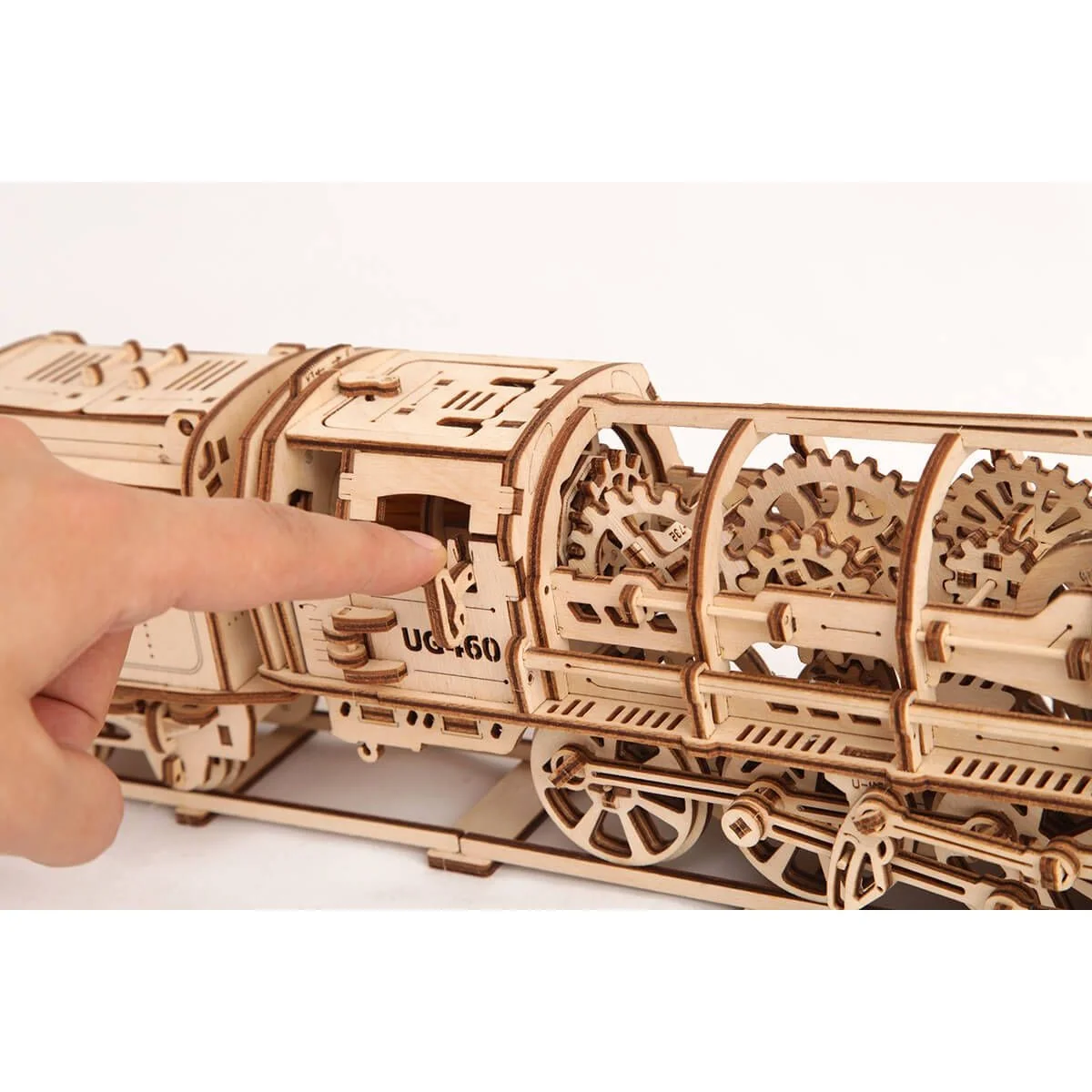 Locomotive Puzzle 3D wood UGEARS UGEARS UG-70012 - 6