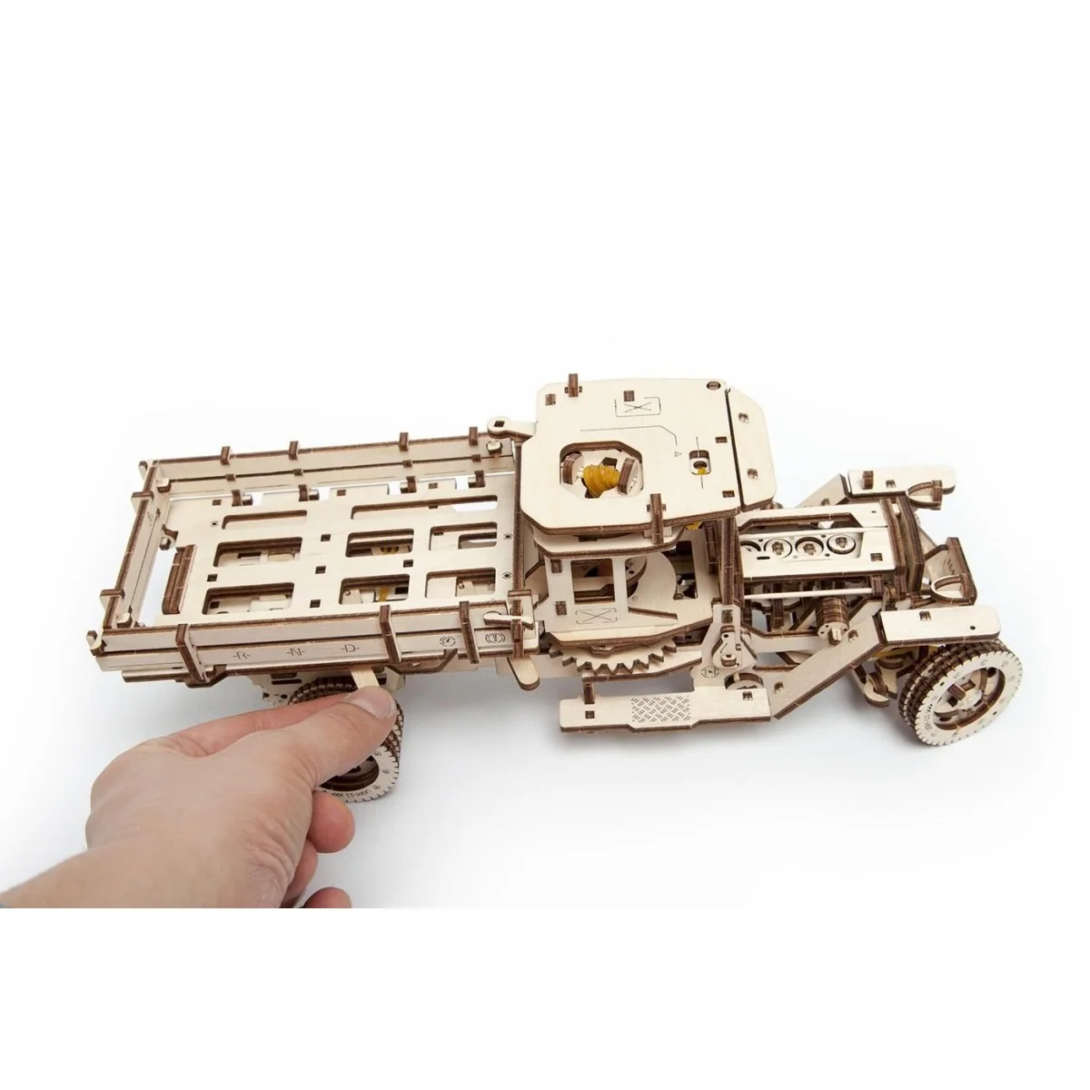 Truck tipper UGM-11 Puzzle 3D wood UGEARS UGEARS UG-70015 - 4 Truck tipper UGM-11 Puzzle 3D wood UGEARS UGEARS UG-70015 - 4