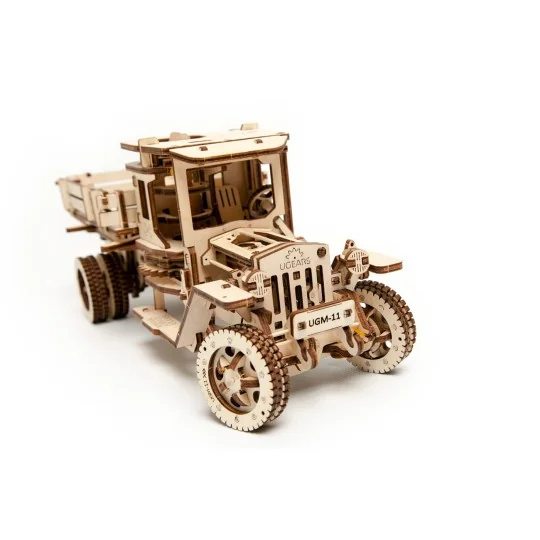 Truck tipper UGM-11 Puzzle 3D wood UGEARS UGEARS UG-70015 - 8 UG-70015-Truck tipper UGM-11 Puzzle 3D wood UGEARS - UG-70015